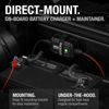 Picture of NOCO GENIUS2D, 2A Direct-Mount Onboard Car Battery Charger, 12V Automotive Charger, Battery Maintainer, Trickle Charger, Float Charger and Desulfator for Marine, ATV, Truck and Deep Cycle Batteries
