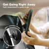 Picture of Large Shatterproof Baby Car Mirror - Safety Baby Car Seat Mirror - Baby Car Mirror for Back Seat Rear Facing Infant - Carseat Mirrors - Fully Assembled Baby Mirror For Car (Matte Black)
