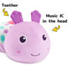 Picture of Sumobaby Infant Baby Musical Multi-Sensory Caterpillar, Stuffed Animal Activity Soft Toys, for Tummy Time Newborn 0-3-6-12 Months Girls, Purple
