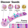 Picture of Sumobaby Infant Baby Musical Multi-Sensory Caterpillar, Stuffed Animal Activity Soft Toys, for Tummy Time Newborn 0-3-6-12 Months Girls, Purple
