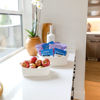 Picture of NaturalCozy 5-Piece Rectangle Storage Basket Set- Natural Cotton Rope Woven for Organizing! Small Basket for Montessori, Baby Nursery, Dog Toy Baskets, Cat Toy Box, Bathroom Organization Bin