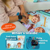 Picture of Potty Training Watch & Board Book for Kids - A Water Resistant Potty Reminder Device for Boys & Girls - Train Your Toddler with Fun Musical or Vibration Reminders and Printed Board Book (Dinosaur)