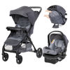 Picture of Baby Trend Passport® Cargo Stroller Travel System with EZ-Lift™ PLUS Infant Car Seat, Grey Bamboo