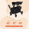 Picture of Baby Trend Expedition 2-in-1 Stroller Wagon PLUS, Ultra Black