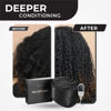 Picture of Hair Steamer for Natural Hair Home Use w/10-level Heats Up Quickly, Heat Cap for Deep Conditioning - Thermal Heat Cap for Black Hair, Great for Deep Conditioner (Black)