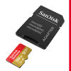 Picture of SanDisk 512GB Extreme microSDXC UHS-I Memory Card with Adapter - Up to 190MB/s, C10, U3, V30, 4K, 5K, A2, Micro SD Card - SDSQXAV-512G-GN6MA