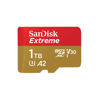 Picture of SanDisk 1TB Extreme microSDXC UHS-I Memory Card with Adapter - Up to 190MB/s, C10, U3, V30, 4K, 5K, A2, Micro SD Card- SDSQXAV-1T00-GN6MA, Gold/Red
