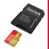 Picture of SanDisk 1TB Extreme microSDXC UHS-I Memory Card with Adapter - Up to 190MB/s, C10, U3, V30, 4K, 5K, A2, Micro SD Card- SDSQXAV-1T00-GN6MA, Gold/Red