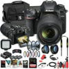 Picture of Nikon D7500 DSLR Camera with 18-140mm Lens (1582) + 64GB Memory Card + Case + Corel Photo Software + 2 x EN-EL 15 Battery + Card Reader + LED Light + Filter Kit + Wide Angle Lens + More (Renewed)
