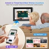 Picture of Uhale Digital Picture Frame WiFi 10.1 inch HD IPS Touch Screen Electronic Picture Frame Slideshow Smart Loop Digital Photo Frame with APP & SD Card Slot to Load Photos & Videos from Your Phone