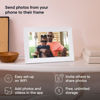 Picture of Aura Digital Picture Frame - 10.1" HD Display | Wirecutter's Best Digital Frame for Gifting - Send Photos Directly from Your Phone from Anywhere | Quick & Easy Setup Over WiFi - Free Aura App | White