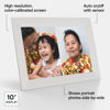 Picture of Aura Digital Picture Frame - 10.1" HD Display | Wirecutter's Best Digital Frame for Gifting - Send Photos Directly from Your Phone from Anywhere | Quick & Easy Setup Over WiFi - Free Aura App | White