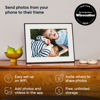 Picture of Aura Walden 15" WiFi Digital Picture Frame | Wirecutter's Best Digital Frame for Gifting | Send Photos from Your Phone | Quick, Easy Setup in Aura App | Free Unlimited Storage | Ink with White Mat
