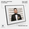 Picture of Aura Walden 15" WiFi Digital Picture Frame | Wirecutter's Best Digital Frame for Gifting | Send Photos from Your Phone | Quick, Easy Setup in Aura App | Free Unlimited Storage | Ink with White Mat