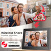 Picture of Skyrhyme 10.1 Inch Digital Picture Frame with 32GB Storage, Frameo WiFi Digital Photo Frame, 1280 * 800 IPS Touch Screen, Auto-Rotate Slideshow, Easy to Share Photo/Video via Free App