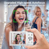 Picture of Digital Camera, Autofocus 48MP UHD 4K Vlogging Camera 16X Digital Zoom, Portable Compact Point and Shoot Digital Camera for Teens Adult Beginner with 32GB Card, 2 Batteries, Lanyard(White)