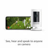 Picture of Ring Stick Up Cam Battery | Weather-Resistant Outdoor Camera, Live View, Color Night Vision, Two-way Talk, Motion alerts, Works with Alexa | White