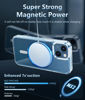 Picture of FNTCASE for iPhone 13 Mini Case: iPhone 12 Mini Magnetic Slim Clear Case | Military Grade Protective & Shockproof Drop Protection Anti-Yellowing Transparent Thin Cell Phone Cover(Clear)