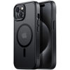 Picture of Tigowos Magnetic for iPhone 15 Case Drop Resistant Matte Skin Feeling Back Cover Shockproof Slim Fit for iPhone 15 Phone Case，Matte Black