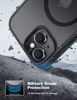 Picture of Tigowos Magnetic for iPhone 15 Case Drop Resistant Matte Skin Feeling Back Cover Shockproof Slim Fit for iPhone 15 Phone Case，Matte Black