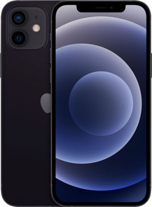 Picture of Apple iPhone 12, 64GB, Black - Fully Unlocked (Renewed)