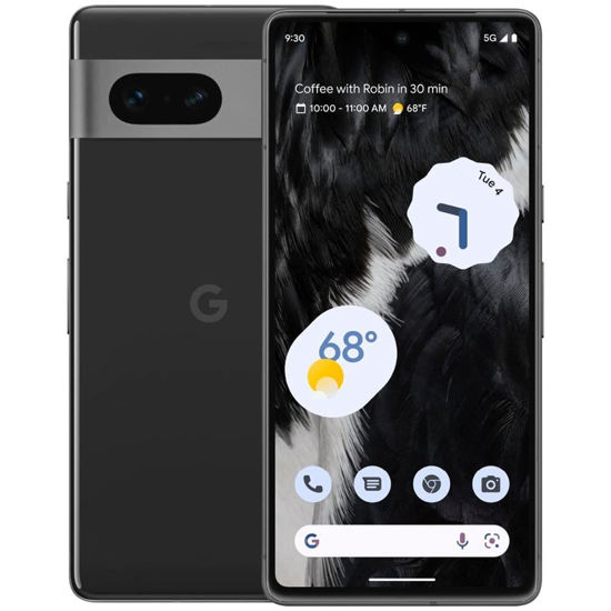 Picture of Google Pixel 7 5G, US Version, 128GB, Obsidian - Unlocked (Renewed)