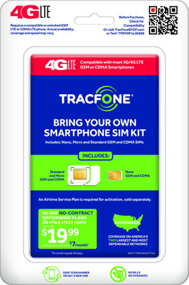 Picture of TracFone Bring Your Own Phone SIM Activation Kit - Retail Packaging
