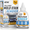 Picture of Mold Stain Remover Gel Cleaner - ACTIVE Heavy Duty Stain Cleaner for Front Loader Washing Machine Seal, Bathroom Grout, Shower, Caulk - Front Load Washer Cleaning Solution - 7 Fl Oz