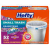 Picture of Hefty Small Trash Bags, Fabuloso Scent, 4 Gallon, 52 Count