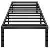 Picture of HLIPHA Metal Platform Bed Frame 14 Inch Tall,No Box Spring Needed,Twin Size Bed with Heavy Duty Strong Support Slats,Easy to Assemble,Black