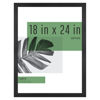 Picture of MCS Studio Gallery 18x24 Poster Frame Black Woodgrain, Vertical & Horizontal Wall Hanging Large Picture Frame for Photos, Posters & Art Prints (1-Pack)