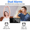 Picture of Alarm Clock for Bedroom, 2 Alarms Loud LED Big Display Plug in Simple Basic Digital Clock with USB Charging Port, Adjustable Volume, Dimmable, Snooze for Deep Sleepers Kids Elderly Home Office