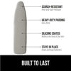 Picture of The Original Gorilla Grip Ironing Board Cover, Silicone Coating, Full Size Scorch Resistant Padding, Elastic Edge, Heavy Duty Iron Pad Covers Standard Boards, Hook and Loop Fastener Strap, Silver