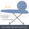 Picture of VividPaw Ironing Board Cover and Pad, Standard Size 15x54, Thick Padding, Elastic Edge, Silicone Coated, Resist Scorching and Staining, Adjustable Fastener, Heavy Duty Padded Iron Board Covers (Blue)