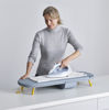 Picture of Joseph Joseph Folding Tabletop Ironing Board with Iron Holder, Compact, Space-Saving, Grey/Yellow