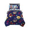 Picture of Franco Kids Bedding Super Soft Comforter and Sheet Set with Sham, 5 Piece Twin Size, Sonic The Hedgehog, Anime