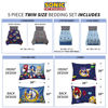 Picture of Franco Kids Bedding Super Soft Comforter and Sheet Set with Sham, 5 Piece Twin Size, Sonic The Hedgehog, Anime
