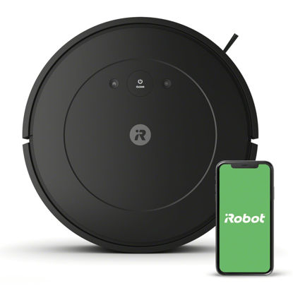 Picture of iRobot Roomba Vac Robot Vacuum (Q0120) - Easy to use, Power-Lifting Suction, Multi-Surface Cleaning, Smart Navigation Cleans in Neat Rows, Self-Charging, Alexa