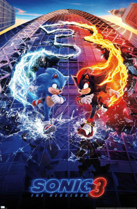 Picture of Trends International Sonic The Hedgehog 3 - One Sheet Wall Poster, 34L x 22.4W, Unframed Version