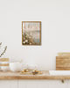 Picture of InSimSea Framed Canvas Wall Art Vintage Decor, Wildflowers Landscape Pictures Bathroom Wall Decor Aesthetic, Living Room Bedroom Flower Nature Home Decorations, 8"x10"