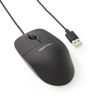 Picture of Amazon Basics Responsive and Precise 3-Button Wired USB Computer Mouse with Scrolling and Tracking, Single, Black