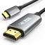 Picture of UANTIN USB C to HDMI Cable 6Ft | 4K High-Speed USB 3.1 Type-C to HDMI Cord [Thunderbolt 3/4 Compatible] with MacBook Pro/Air,Galaxy S8 to S23, iPhone 15/16, iPad Pro, iMac, Surface