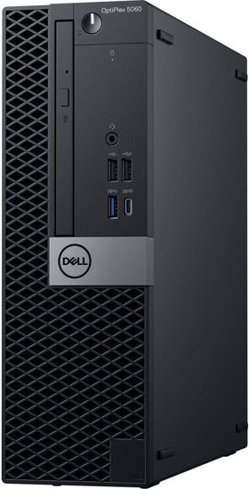 Picture of Dell Optiplex 5060 Desktop Computer | Hexa Core Intel i5 (3.2) | 32GB DDR4 RAM | 1TB SSD Solid State | Windows 11 Professional | Home or Office PC (Renewed), Black
