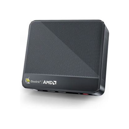 Picture of Beelink SER5 Pro Mini PC, AMD Ryzen 7 5850U(7nm, 8C/16T) up to 4.4GHz, Mini Computer 32GB DDR4 RAM 1TB NVME SSD, Micro PC 4K@60Hz Triple Display, Mini Gaming Computer WiFi6/BT5.2/54W/HTPC/W-11 Pro