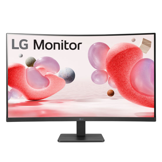 Picture of LG 32MR50C-B Curved Monitor 32-Inch FHD 100Hz AMD FreeSync OnScreen Control Dynamic Action Sync Black Stabilizer Tilt Stand (HDMI) - Black