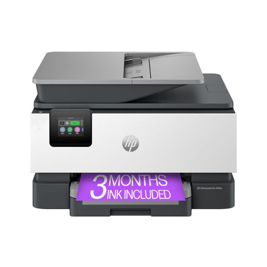 Picture of HP OfficeJet Pro 9125e All-in-One Printer, Color, Printer-for-Small Medium Business, Print, Copy, scan, fax,Touchscreen; Smart Advance Scan, 3 months of Instant Ink included
