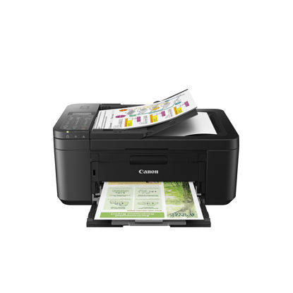 Picture of Canon PIXMA TR4720 All-in-One Wireless Printer, Home Use with Auto Document Feeder, Mobile Printing and Built-in Fax, Black