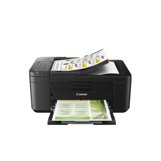 Picture of Canon PIXMA TR4720 All-in-One Wireless Printer, Home Use with Auto Document Feeder, Mobile Printing and Built-in Fax, Black