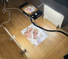 Picture of Dual Light Stands for scanning documents, Photos, Products, Albums, textbooks, and Receipts with Balanced Illumination