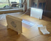 Picture of Dual Light Stands for scanning documents, Photos, Products, Albums, textbooks, and Receipts with Balanced Illumination